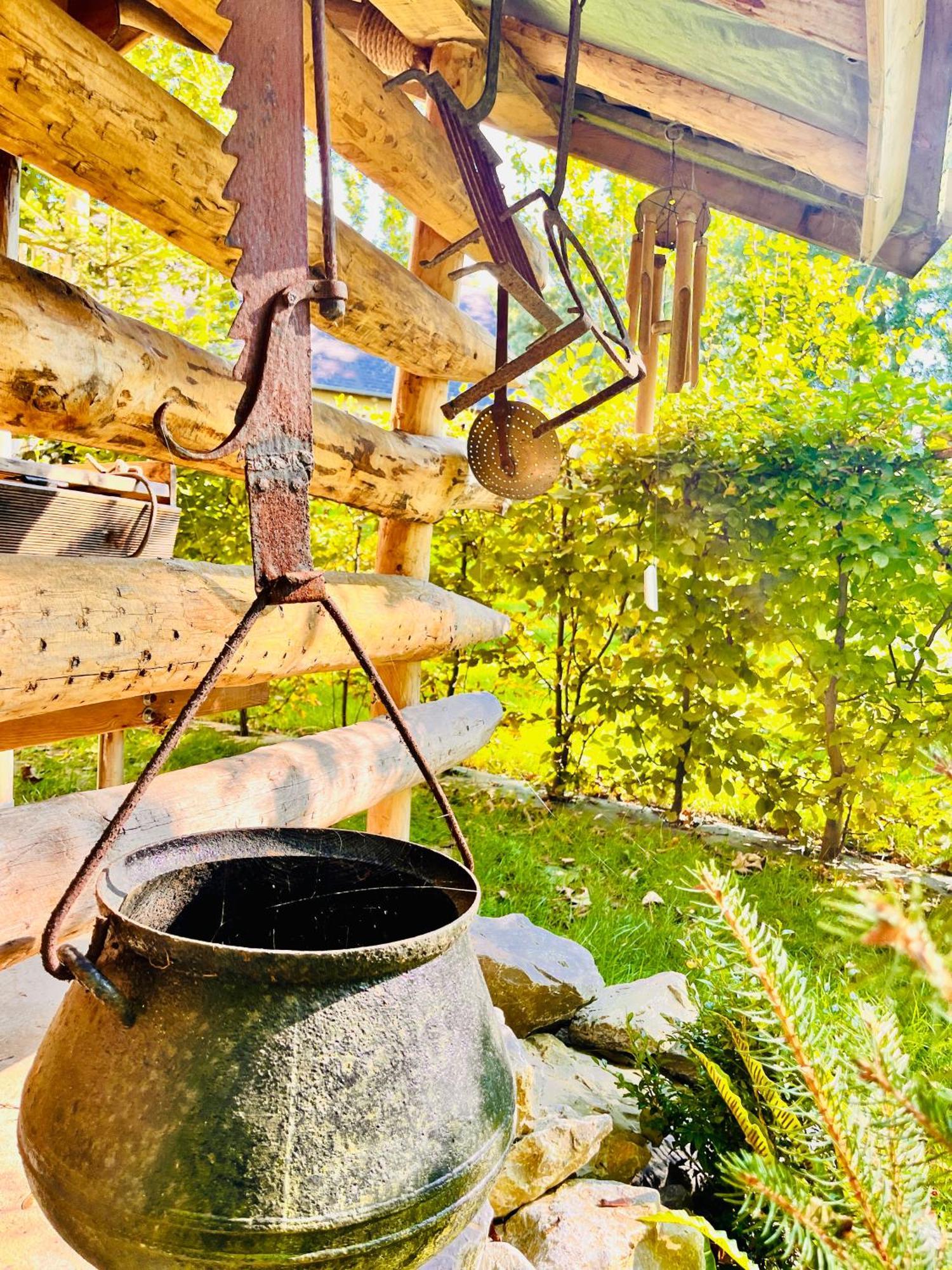 La Cabane Perchee Du Trappeur Écrainville 외부 사진