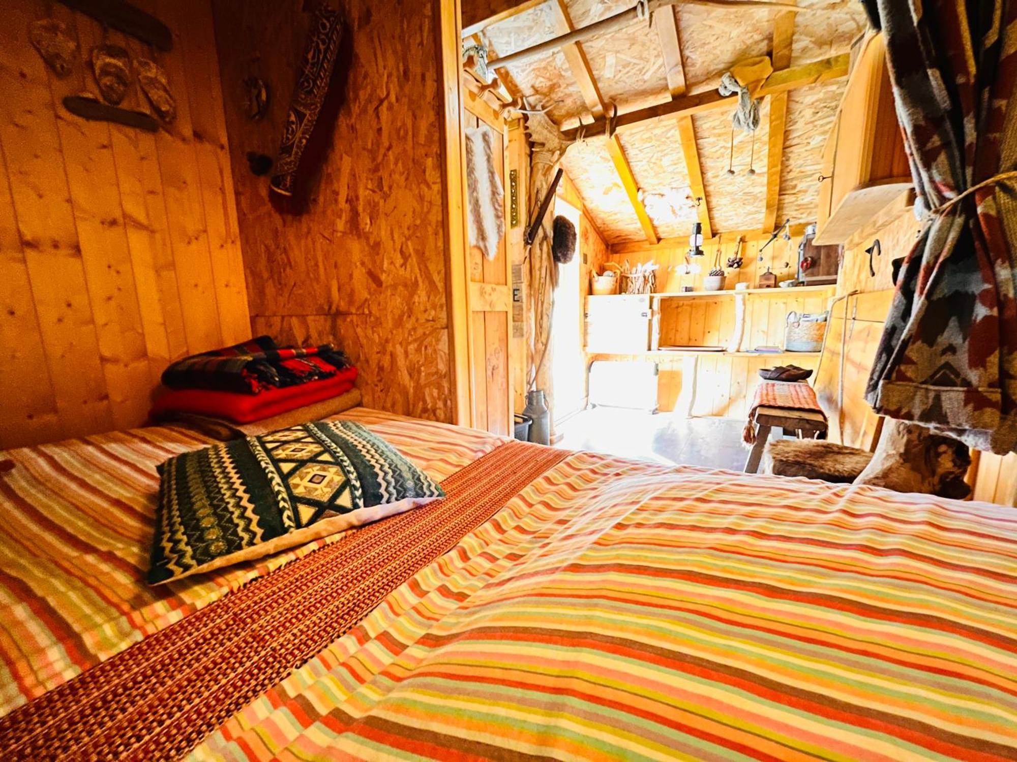La Cabane Perchee Du Trappeur Écrainville 외부 사진