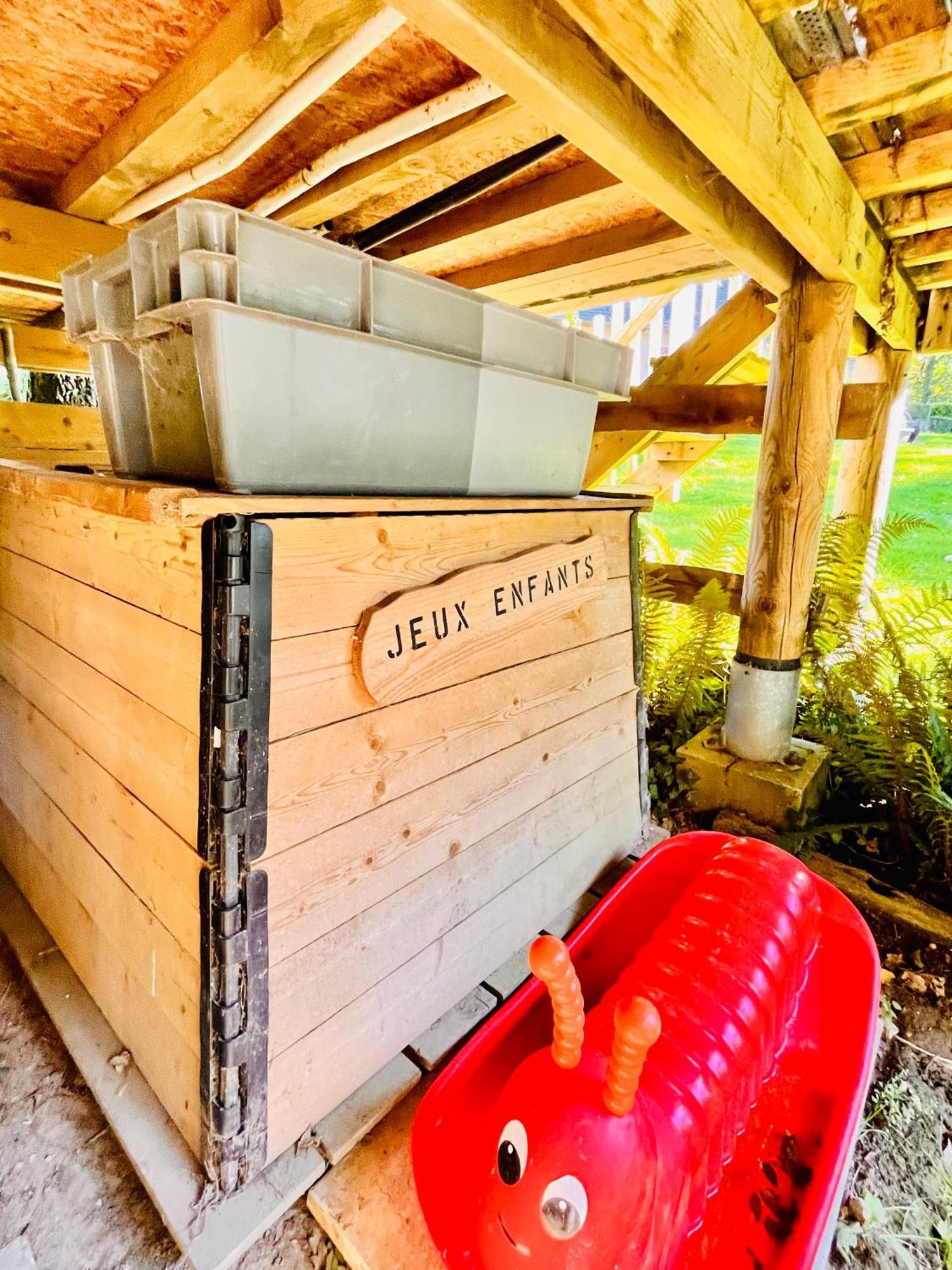 La Cabane Perchee Du Trappeur Écrainville 외부 사진