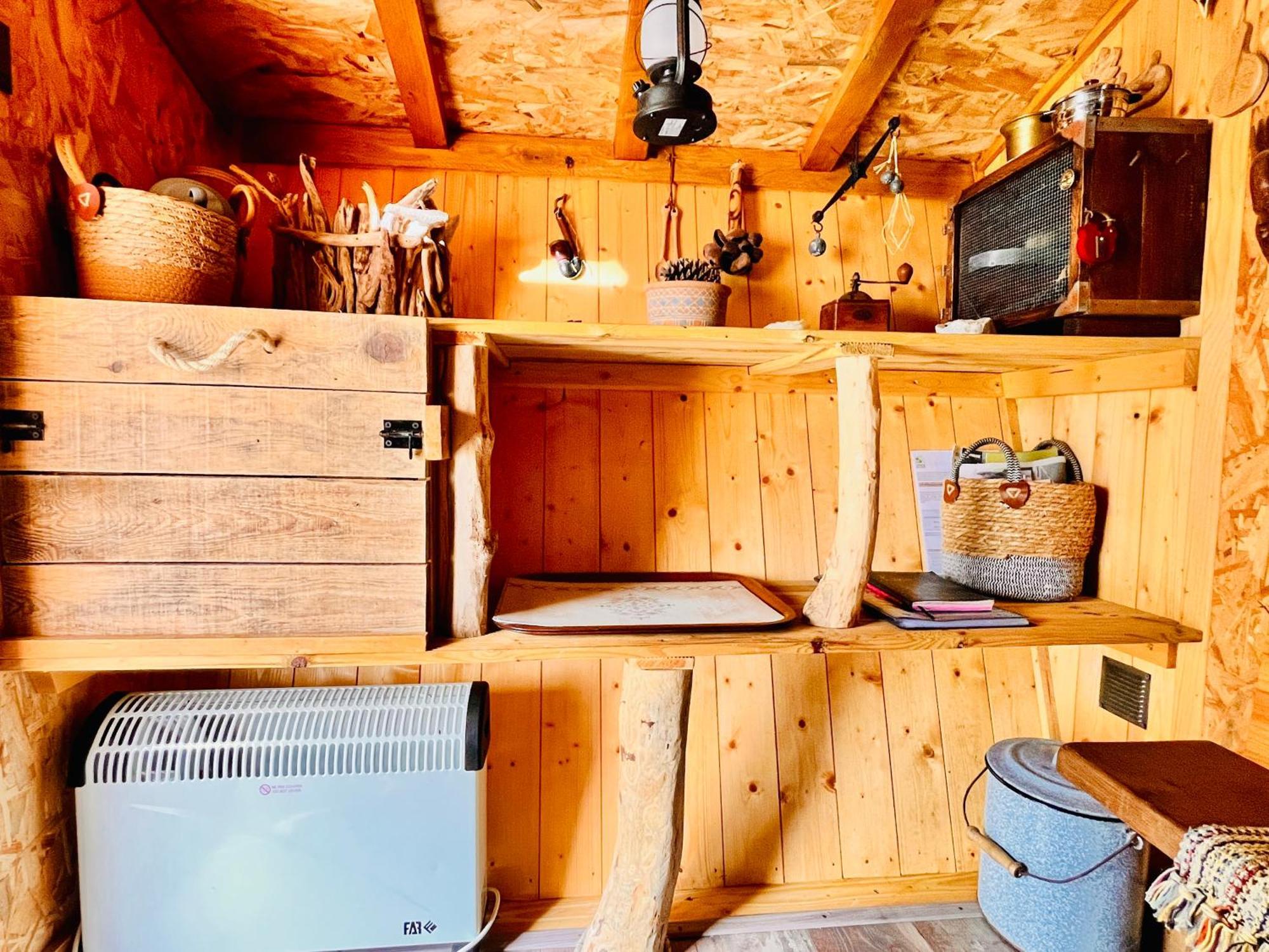 La Cabane Perchee Du Trappeur Écrainville 외부 사진